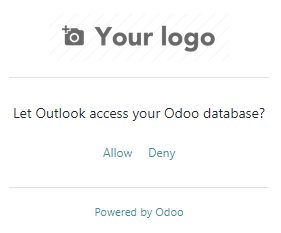 允许Outlook插件连接到数据库