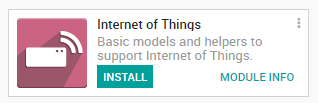 Odoo数据库上的物联网(IoT)应用程序。